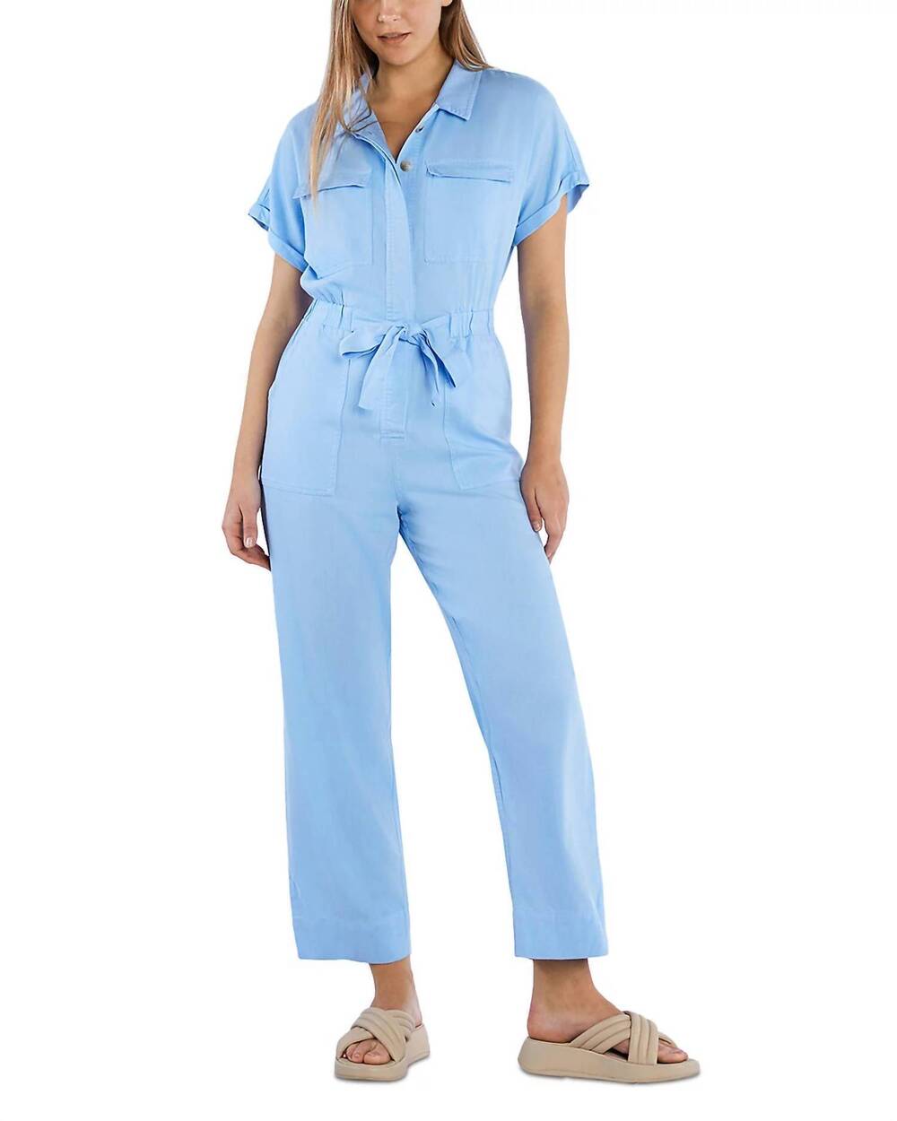 NEW BILLY T easy to love jumpsuit in dutch canal